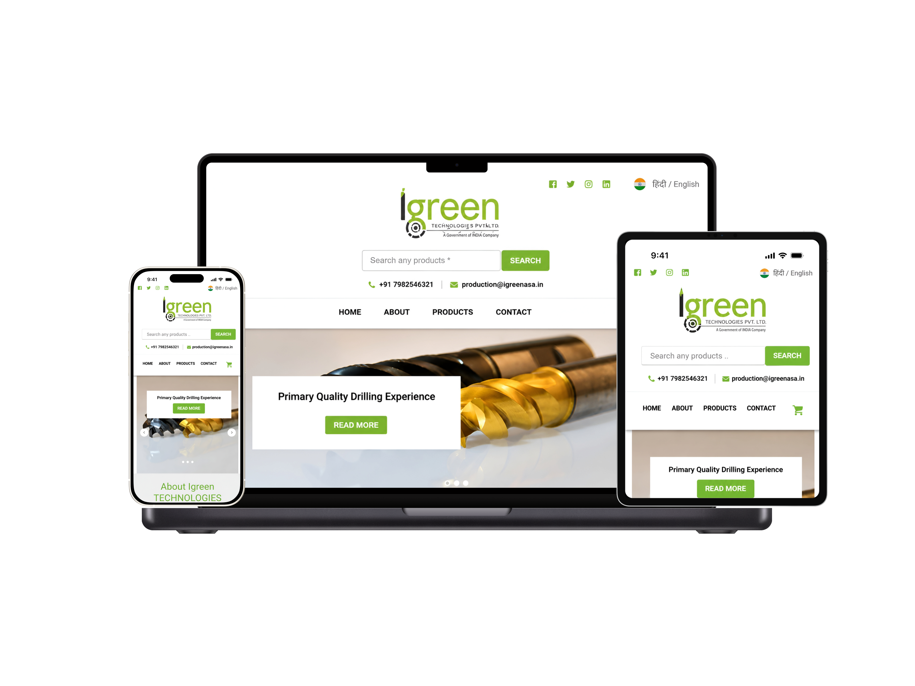 igreenTec Web