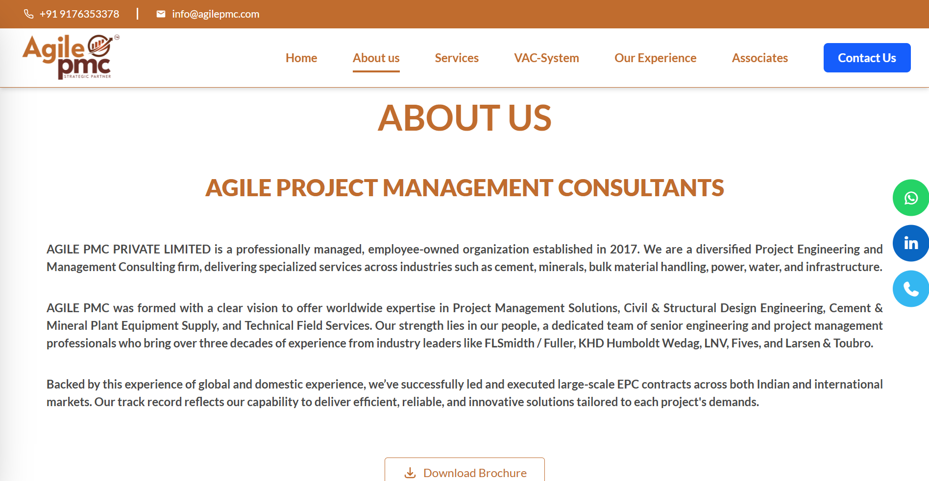 Agile PMS Screen 1 - Dashboard & Project Tracking