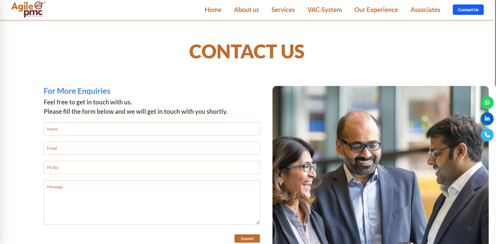 Agile PMS Screen 5 - Client Portal & Communication