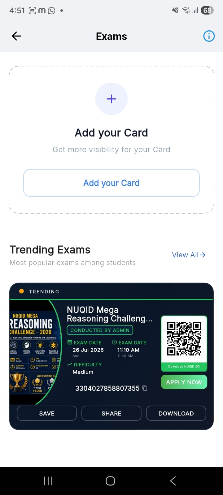 Nuqid Mobile Screen 3