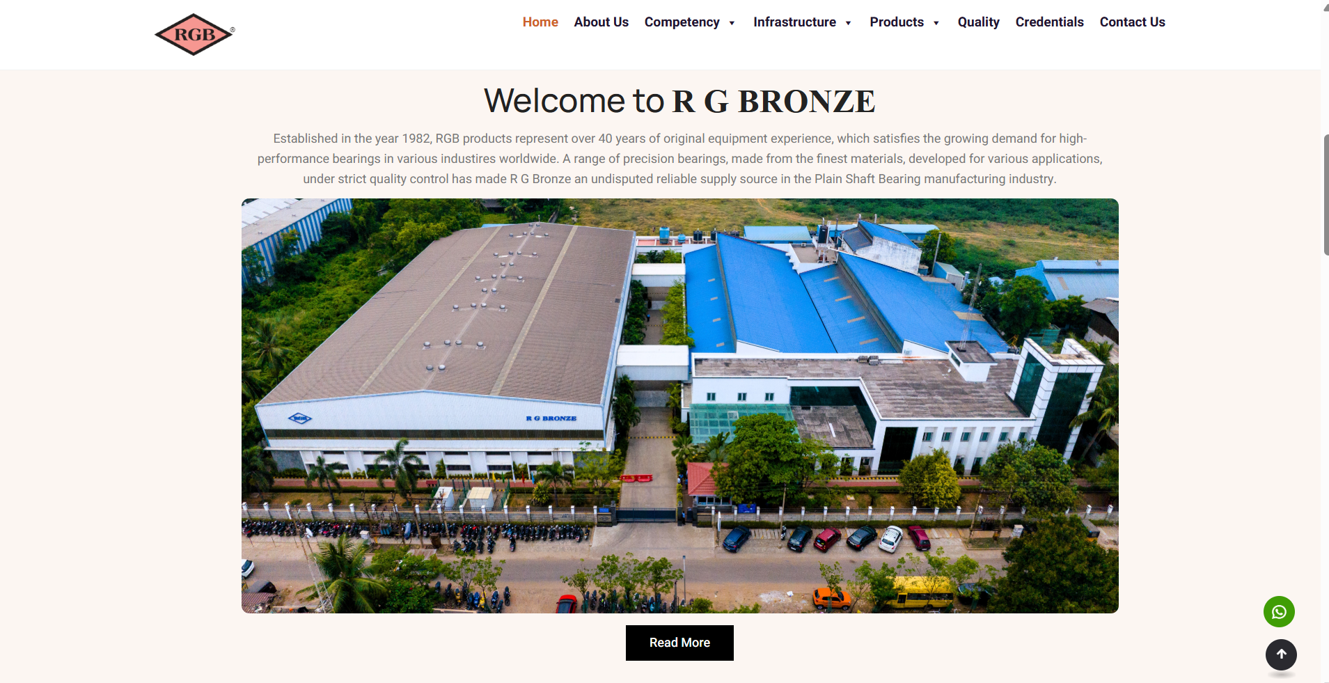 RG Bronze VMS Screen 1 - Dashboard & Live Visitor Monitoring
